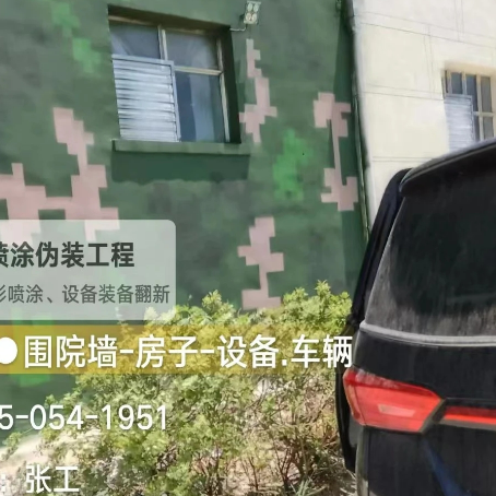 济源数码迷彩漆施工